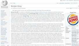 
							         Burger King - Wikipedia								  
							    