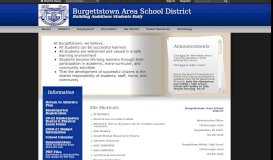 
							         Burgettstown Area School District / Overview								  
							    