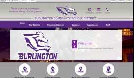 
							         Burlington Community School District								  
							    