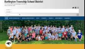 
							         Burlington Township School District								  
							    