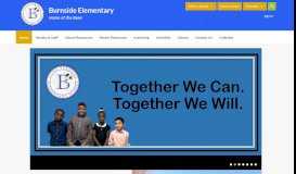 
							         Burnside Elementary / Homepage - Richland One								  
							    