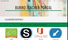 
							         Burro Teacher Portal - Google Sites								  
							    