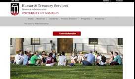 
							         Bursar - | University Business and Accounting Services (UBAS)								  
							    