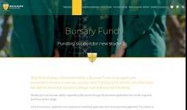 
							         Bursary Fund - Brigidine College								  
							    