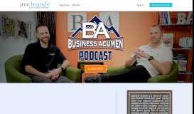
							         Business Acumen | JMC Brands								  
							    