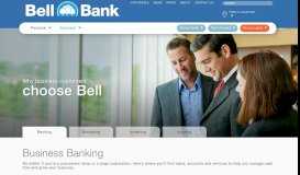 
							         Business and Commercial Banking - Bell Bank								  
							    