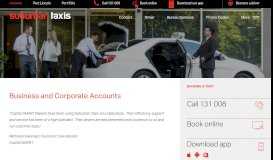 
							         Business and Corporate Accounts | Suburban Taxis Adelaide								  
							    