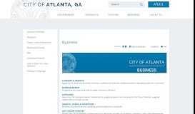 
							         Business - Atlanta, GA								  
							    