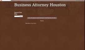 
							         Business Attorney Houston: Orange County Defense Attorney Portal								  
							    