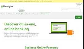 
							         Business Banking Online | Huntington								  
							    