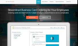 
							         Business Card Star - Corporate Ordering Portal | Print Ordering ...								  
							    
