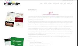 
							         Business Cards - Minprint Order Online								  
							    