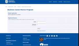 
							         Business Career Mentor Program - Business School - University of ...								  
							    