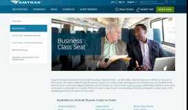 
							         Business Class | Amtrak								  
							    