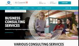 
							         Business Consulting Services - All Covered								  
							    