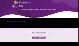 
							         Business Continuity And Disaster Recovery - Voipfone								  
							    