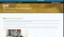 
							         Business Development - Hayward Miller - Your Outsourced Sales ...								  
							    