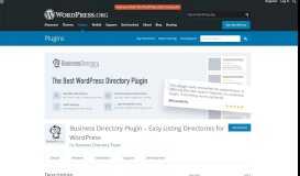 
							         Business Directory Plugin – Directories for WordPress – WordPress ...								  
							    