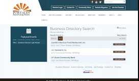 
							         Business Directory Search - Roosevelt County Chamber of Commerce ...								  
							    