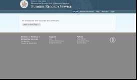 
							         Business Entity Status Reports - New Jersey Government Services								  
							    