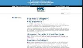 
							         Business Express - MOCS - NYC.gov								  
							    
