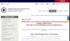 
							         Business & Finance / Student Registration - scucisd								  
							    