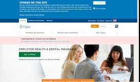 
							         Business Health Insurance | Company Medical Insurance | Cigna UK								  
							    