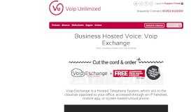 
							         Business Hosted Voice: Voip Exchange - Voip Unlimited								  
							    