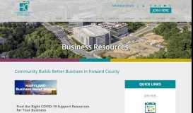 
							         Business in Howard County | Howard County Chamber								  
							    