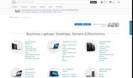 
							         Business Laptops, Desktops, Servers & Electronics | Dell United States								  
							    