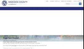 
							         Business License Information | Madison County, AL								  
							    