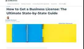 
							         Business Licenses and Permits: The Ultimate State-by-State Guide								  
							    