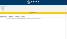 
							         Business Management (Online) - Coker College								  
							    