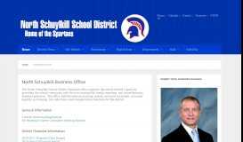 
							         Business Office - North Schuylkill School District - Home of the Spartans								  
							    