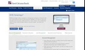 
							         Business Online and Mobile BOB Advantage | First Citizens ...								  
							    