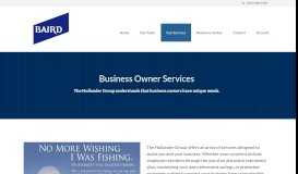 
							         Business Owner Services | The Hollander Group								  
							    