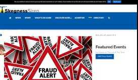 
							         Business owners watch out for this scam! - Skegness Siren								  
							    