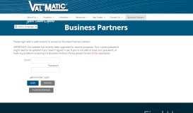 
							         Business Partner Links - Val-Matic								  
							    