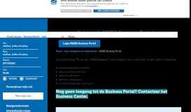 
							         Business Portal - NMBS								  
							    
