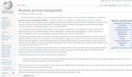 
							         Business process management - Wikipedia								  
							    