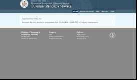 
							         Business Records Service - New Jersey Government Services								  
							    