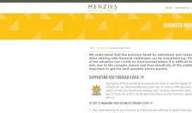 
							         Business Recovery Services | Insolvency practitioners ... - Menzies LLP								  
							    