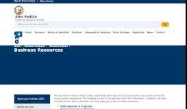 
							         Business Resources | California Secretary of State								  
							    