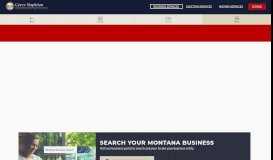 
							         Business Services – Montana Secretary of State – Corey Stapleton								  
							    