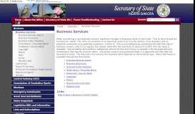 
							         Business Services | Secretary of State								  
							    