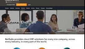 
							         Business Solutions, Business Software Solutions - NetSuite								  
							    