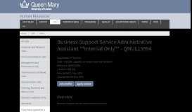 
							         Business Support Service Administrative ... - Academic and Research								  
							    