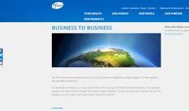 
							         Business to Business | Pfizer: One of the world's premier ...								  
							    