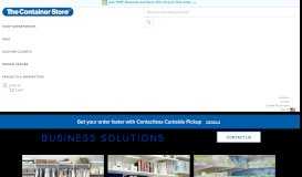 
							         Business To Business Solutions - Shelving ... - The Container Store								  
							    