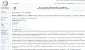 
							         Business-to-Business – Wikipedia								  
							    